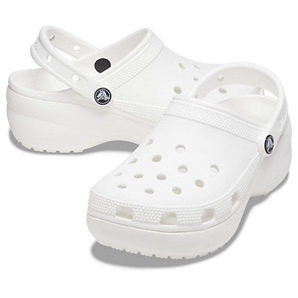 Crocs Saboți cu platformă clasică 206750 100