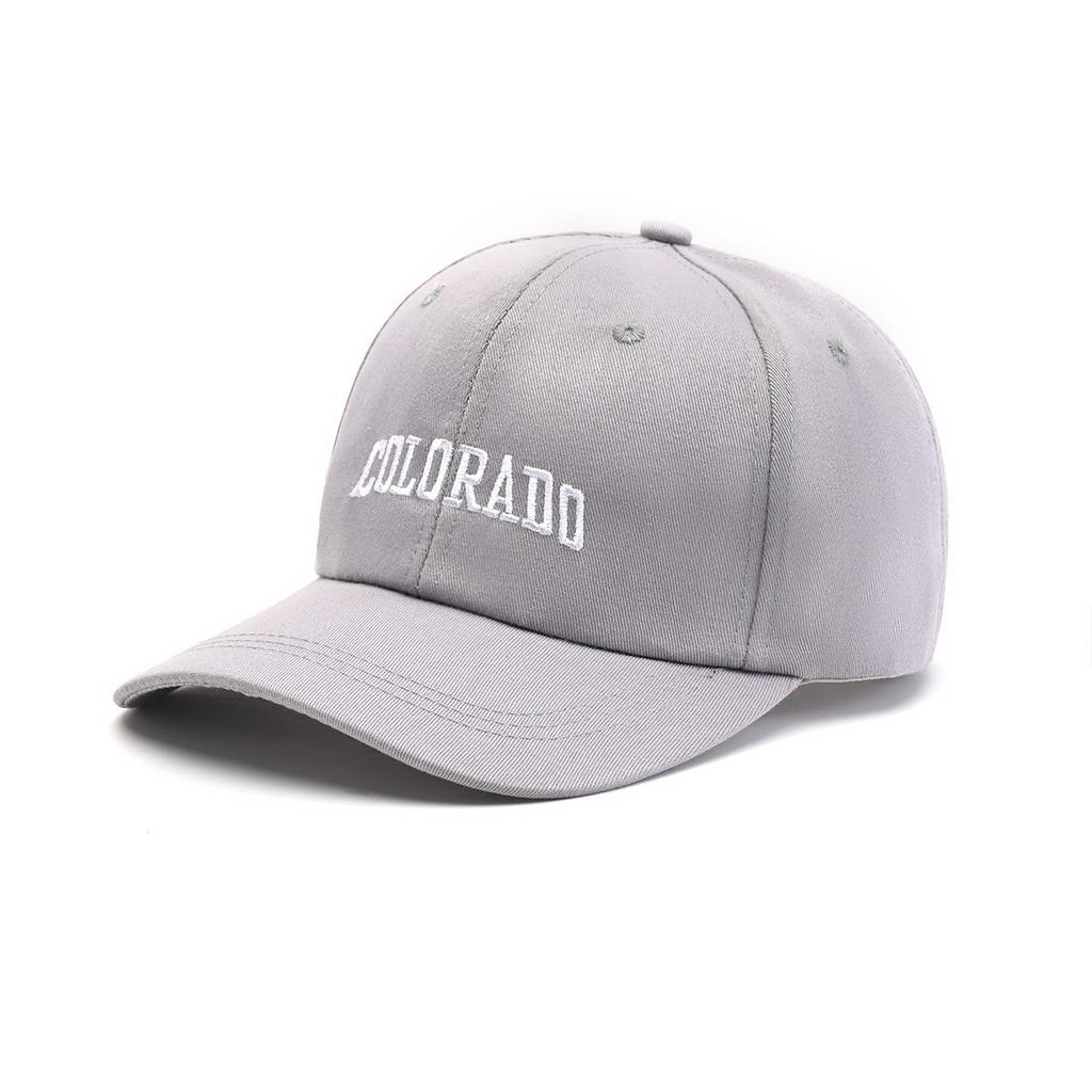 Vintage Letter Embroidered Baseball Cap Trendy Peaked Hat Outdoor Sun Protection Cap For Men And Women