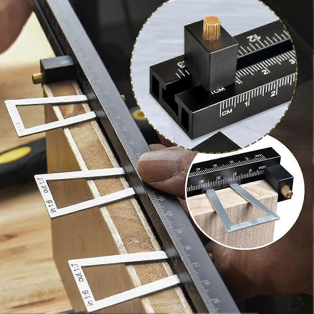 Adjustable Dovetail Marking Ruler