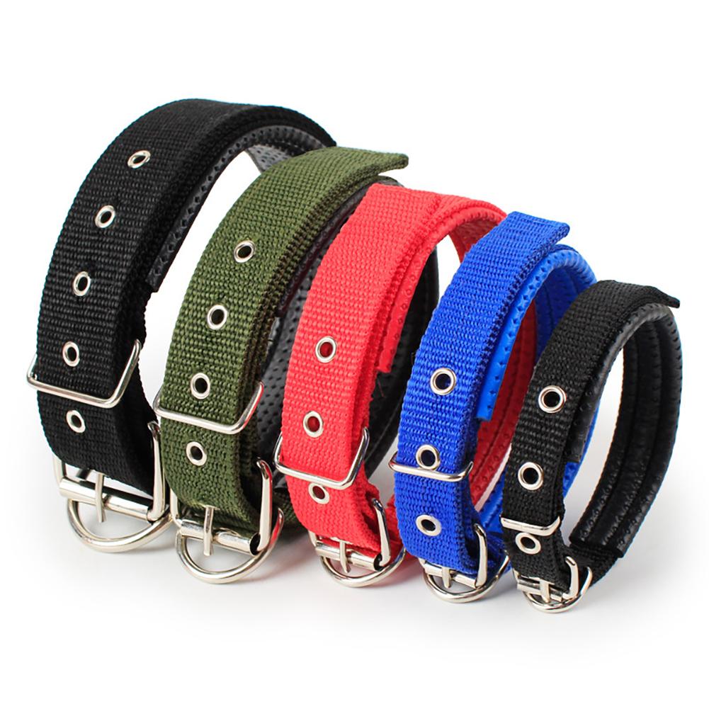Adjustable Nylon Dog Collars Pet Neck Strap Safety Small And Big Dogs Cat Neck Ring for Teddy Pitbull Bulldog Beagle Pet Product