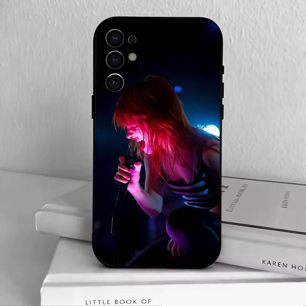 Paramore P-Pop-Punk Band  Phone Case For Samsung S25,S24,S21,S22,S23,S30,Ultra,S20,Plus,Fe,Soft Silicone Black Cover