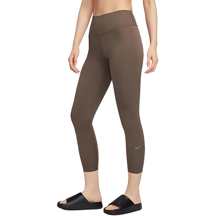 Nike One Casual Quick-Dry Breathable Sports Long Pants Women bottoms Brown FN3233004