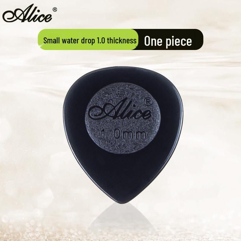 Alice Transparent Water Drop Bass Guitar Pick - Optional Thickness: 1.0mm, 2.0mm, 3.0mm