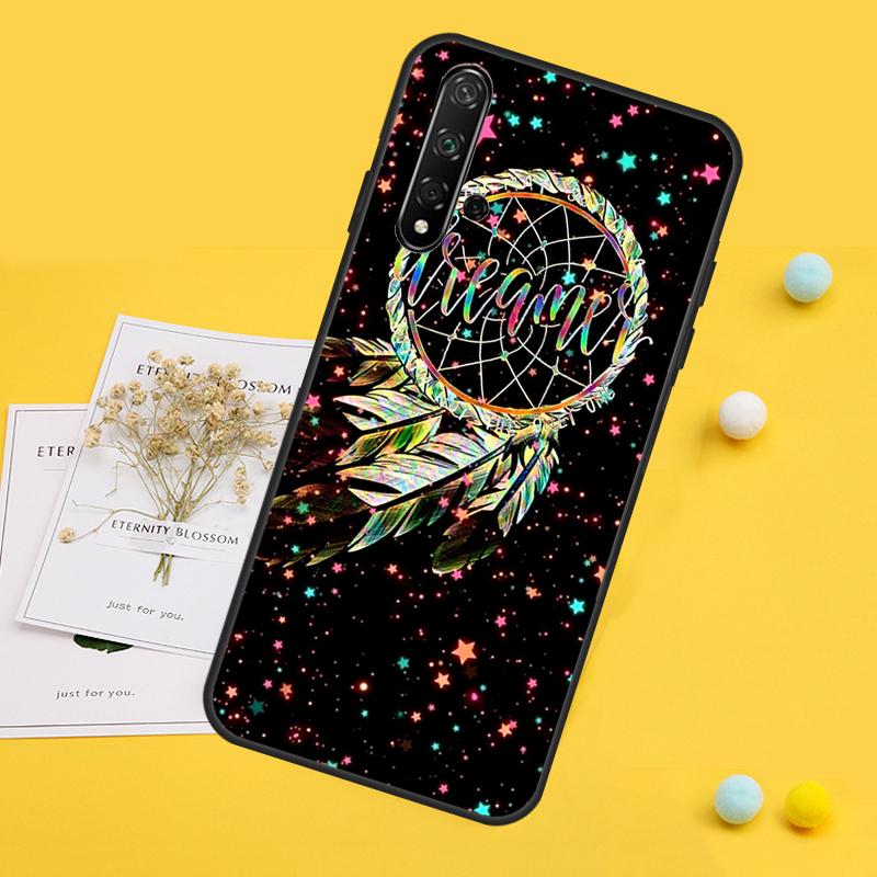 Retro Feather Dreamcatcher For Huawei Nova 10 9 SE 12i 11i 8i 12s Y90 Y60 Y70 Y72 Y61 Y91 P20 P30 P40 Lite P60 Pro Case