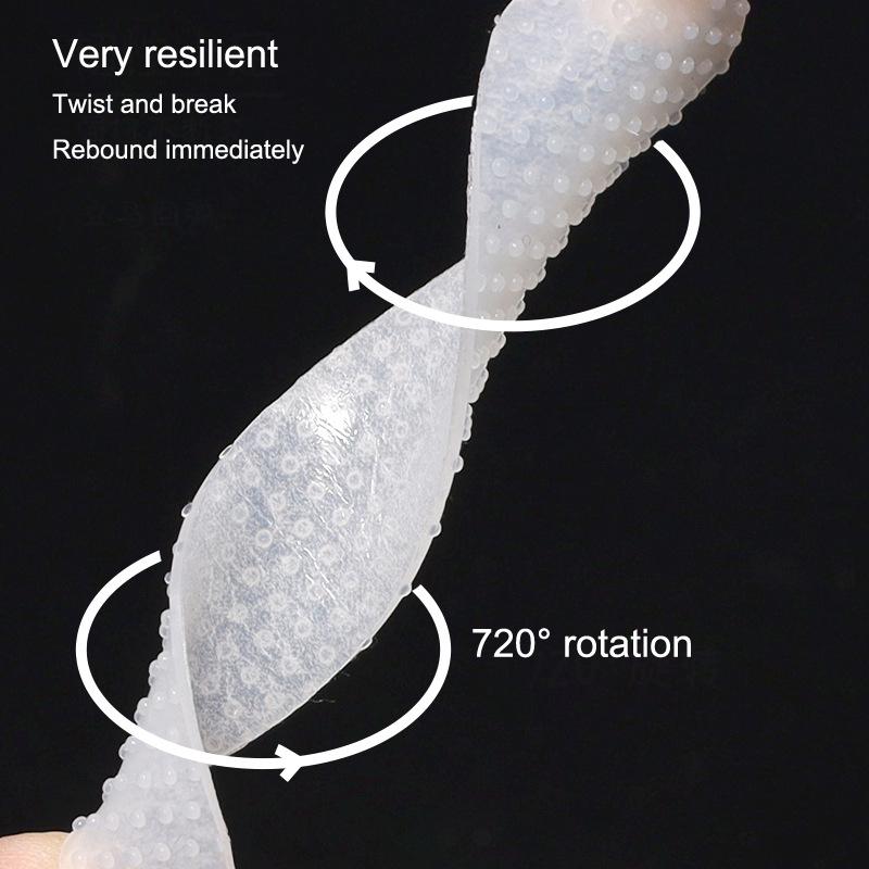 6/12Pcs Transparent Anti-Slip Silicone Patches For Bag Straps Convenient Durable Reusable Backpack Non-Slip Patch Resistant Pad