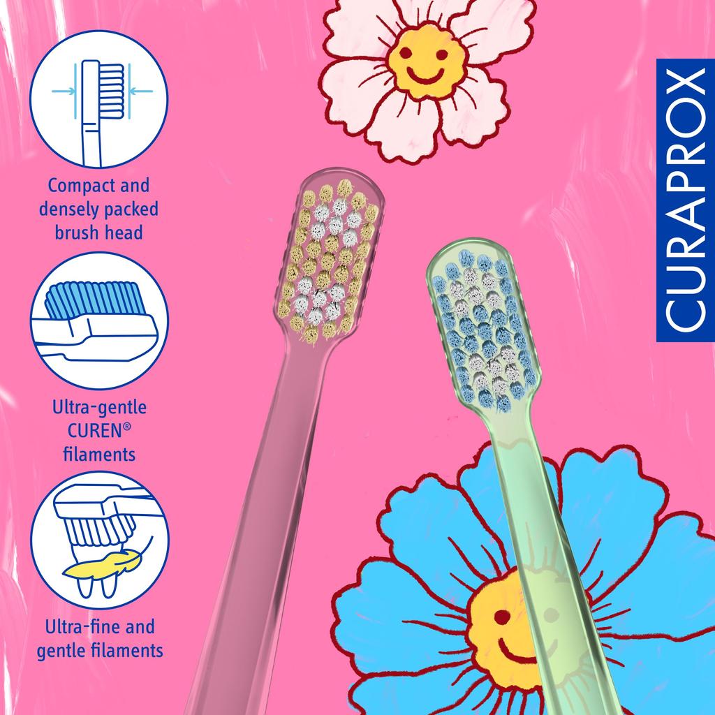 Curaprox Toothbrush CS12460 Velvet Edition of (Set 2)