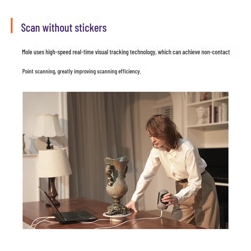 Jimu Yida Mole High-Precision Handheld 3D Scanner