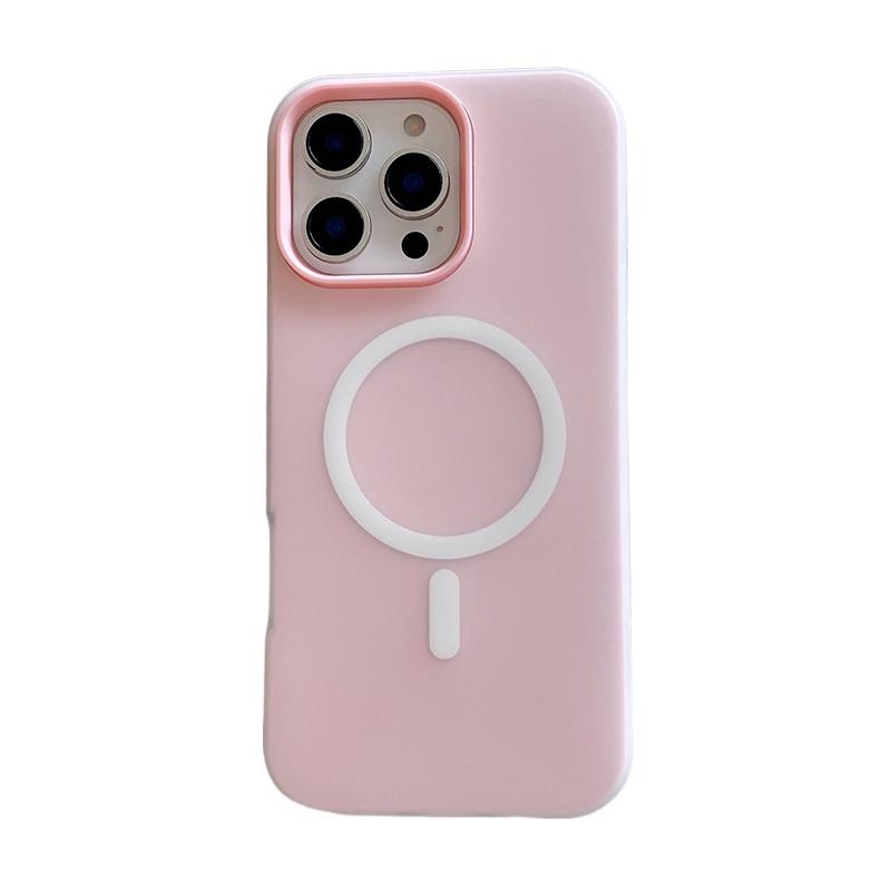 

Candy Color For Magsafe Magnetic Wireless Charging Phone Case For iPhone 17 Air 16 15 14 13 Pro Max 2 in 1 Matte TPU Back Cover iPhone 15 Pro