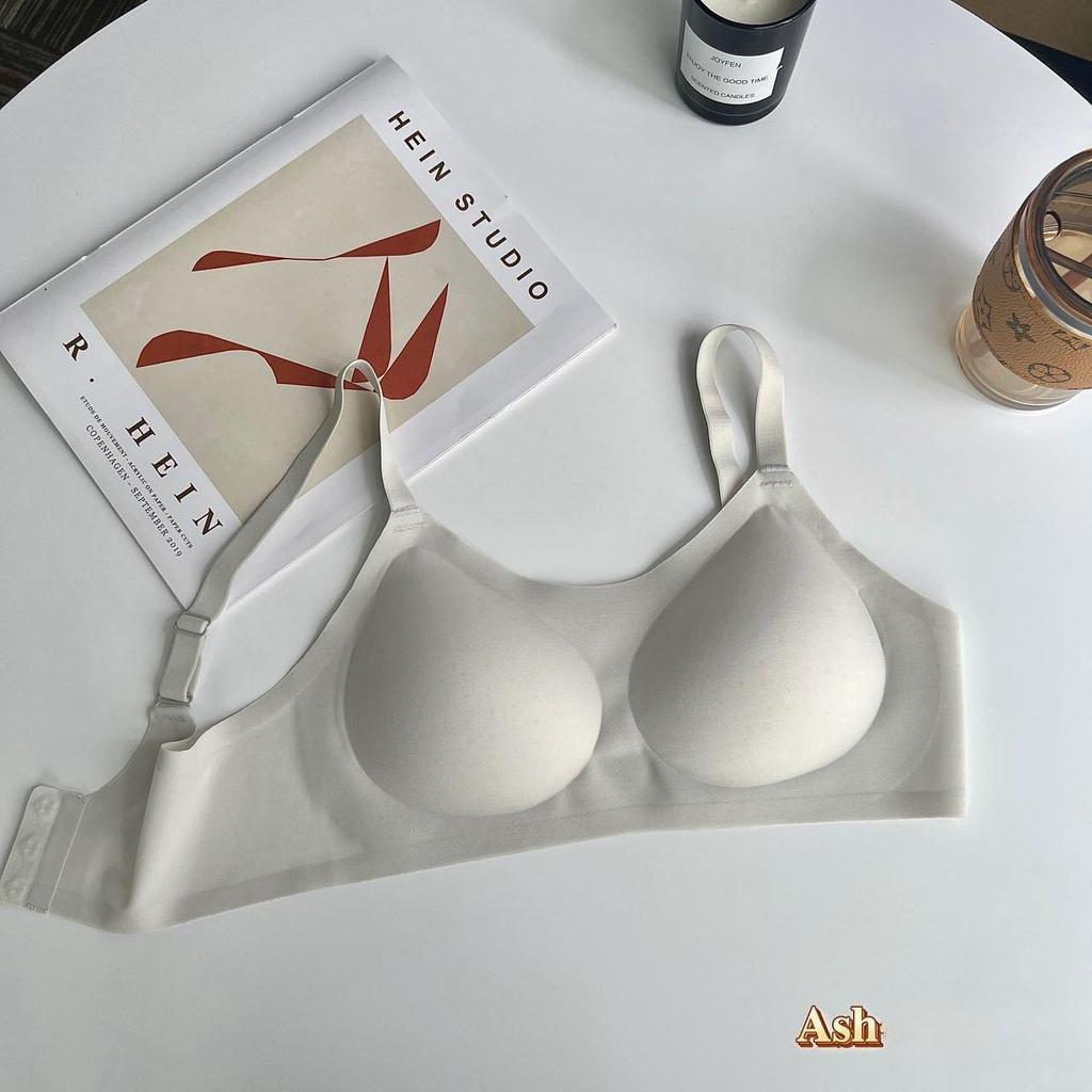 Soutien-gorge d'été ultra-fin en maille, Respirant, Coques fixes, Bretelles fines antidérapantes, Lingerie sans couture pour femmes
