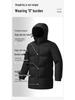 Herren Winter Daunenjacke im Huang Xiaoming Stil - 2025 Warme mittellange Oberbekleidung