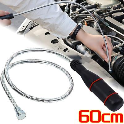 New Foldable Strong Magnetic Pickup Tool Metal Flexible Pick Up Tool Suction Bar Magnet Spring Grip Grabber Portable Hand Tools