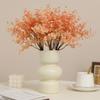 2pcs Home Decor Artificial Eucalyptus Leaves Plastic Plant Floral Garden Decoration Simulation 6 Sticks Tied Money Leaf Bouquet