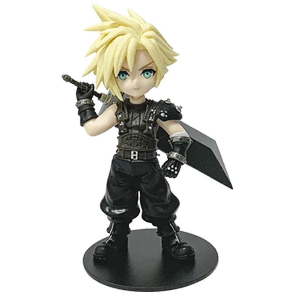 Final Fantasy Vii Rebirth Merchandise Q Chocobo Figures Of Tifa Zack Cloud And Aerith Plush Toys And Keychain Gifts