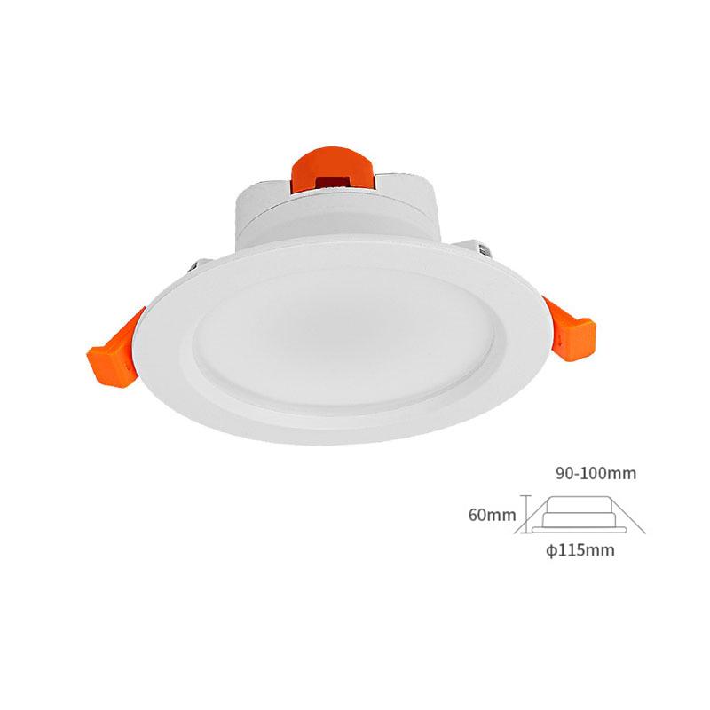 

Matter Wi-Fi умный потолочный светильник 3,5 дюйма 7 Вт RGB + C + W AC110-240 В, совместимый с домашним комплектом Alexa Google Home Smartthings Tuya