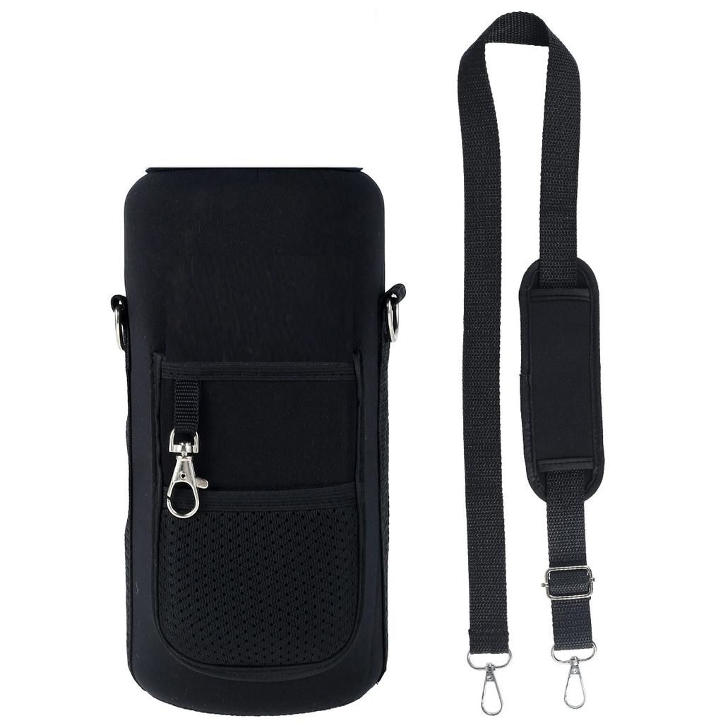 Tragbare Wasserflaschentasche Gym Crossbody Wasserbeuteltasche mit Handytasche für Stanley Tumbler Wasserflaschenhalter Beutel