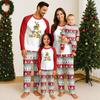 Christmas Day Prints Family Matching Long Sleeve Tops+Pants Set Family Matching Sets