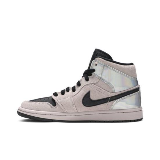 

Air Jordan Wmns Air Jordan 1 Mid Iridescent BQ6472-602 EU 38 чорний/Яскраво-рожевий