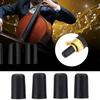 Cello Parts Endpin Caps, Rubber Endpin Tip Protectors, Anti-Slip, Pack of 4