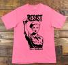 Rest In Peace Jill Sobule Resist Pink T Shirt Full Size S-4XL