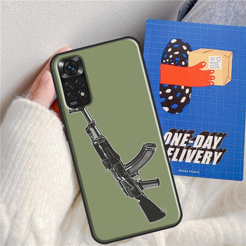 The Military Weapon Case For Xiaomi Redmi Note 8 9 10 11 Pro 8T 9S 10S 11S Redmi K50 K40 Gaming 9A 9C 9T 10C