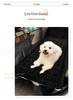 Non-slip Car Dog Seat Cushion - Thickened In-car Pet Mat for Rear Seat