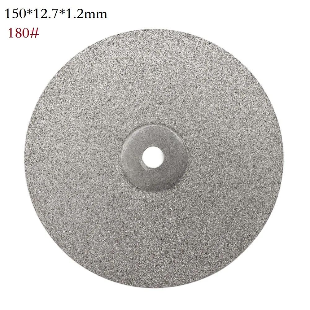 Disc Grinding Wheel Flat Lap Lapping Wheel 150mm 6" Coated Diamond Accessories Brand New High Quality Portable