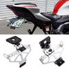 Motorcycle Fender Eliminator Kit for Yamaha YZF-R7 (2022-) Aluminum (Black + Silver)