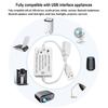 Convenient Device Control USB Smart Switch Smart Circuit Breaker Output DV 5V/3A Plastic Material Compatible With USB Devices