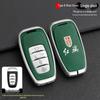 High-End Metal Key Case for Hongqi H9/H5/H7/HS7 - Full Wrap with Buckle Button for 21 Models