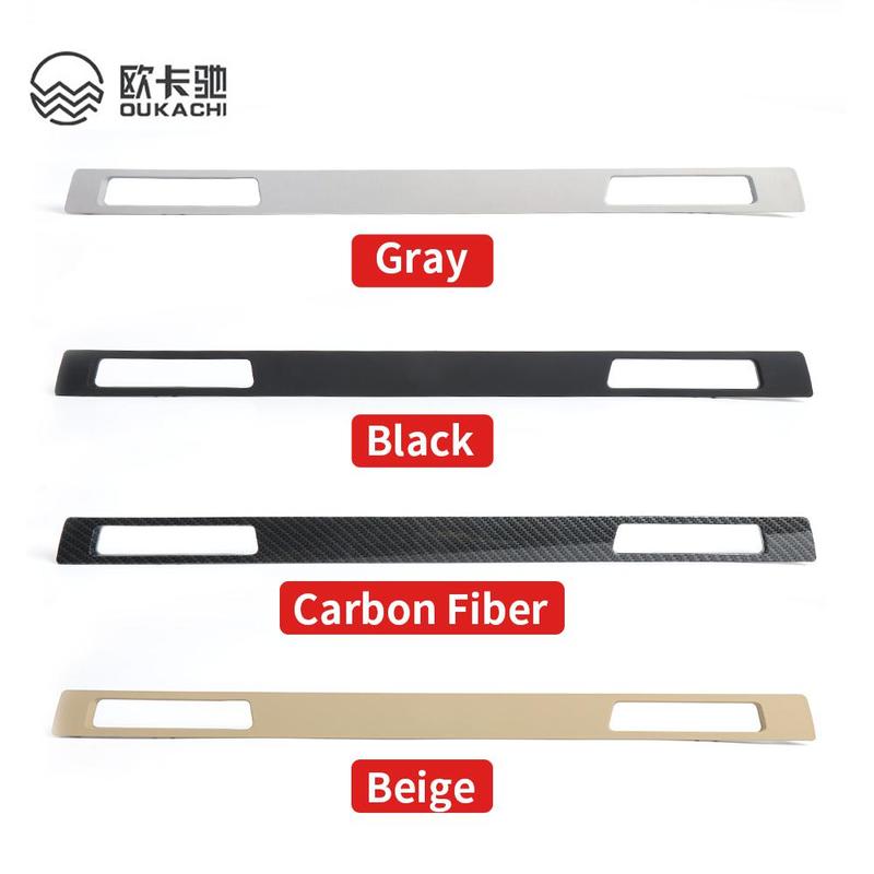 LHD Water Cup Holder Side Trim Panel For BMW E90 E91 E92 E93 2005-2012 Interior Decor Strip
