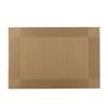 Rectangular PVC Placemat European Waterproof Anti-slip Coasters Dining Table Mats Heat Resistant Pad Cup Coffee Mats Home Decor