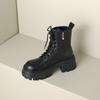 Foreign style small short boots women's shoes new spring and autumn versatile explosion British style Martin boots