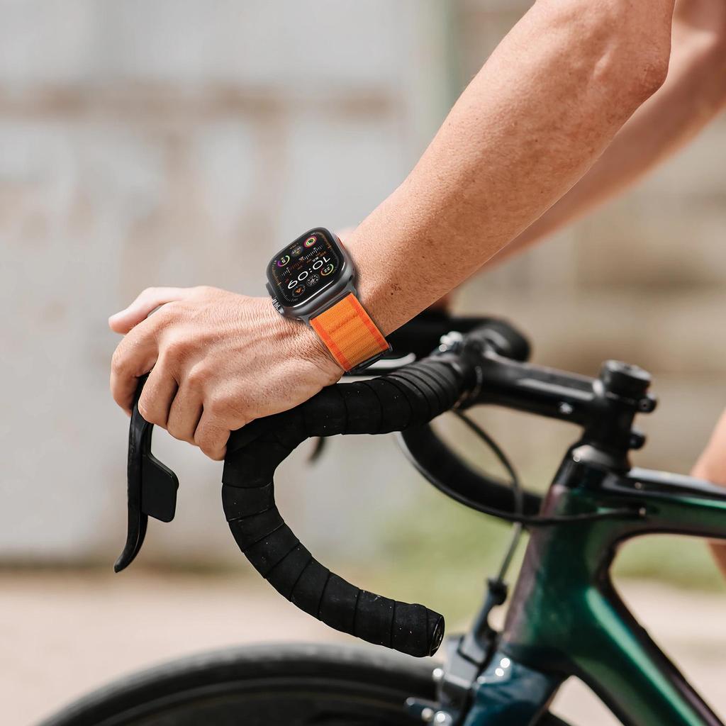 Apple Ultra2 Ocean iWatch S11/10/9/8 için Uyumlu Kayış: Paraşüt Tokalı Off-Road Naylon Spor Kordon