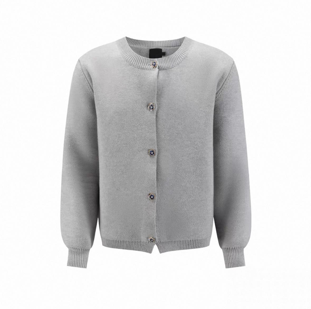 

Grey Series Miu Floral Knit Cardigan - Dark Ink Orchid, Open-Front, Comfortable, Versatile, Unisex Sweater Coat Extra Large