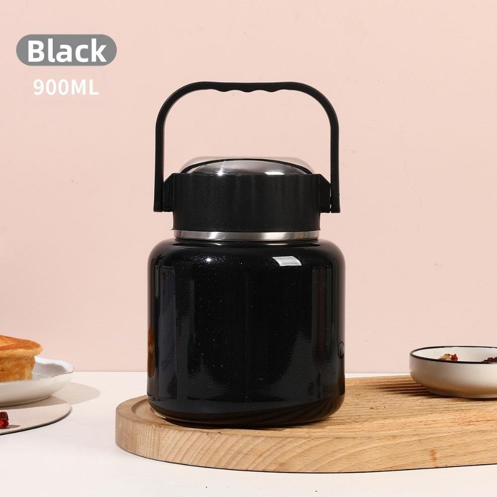 New 900ML Stewing Cup Leak-Proof Storage Portable Stewing Pot Large Capacity Food Jar