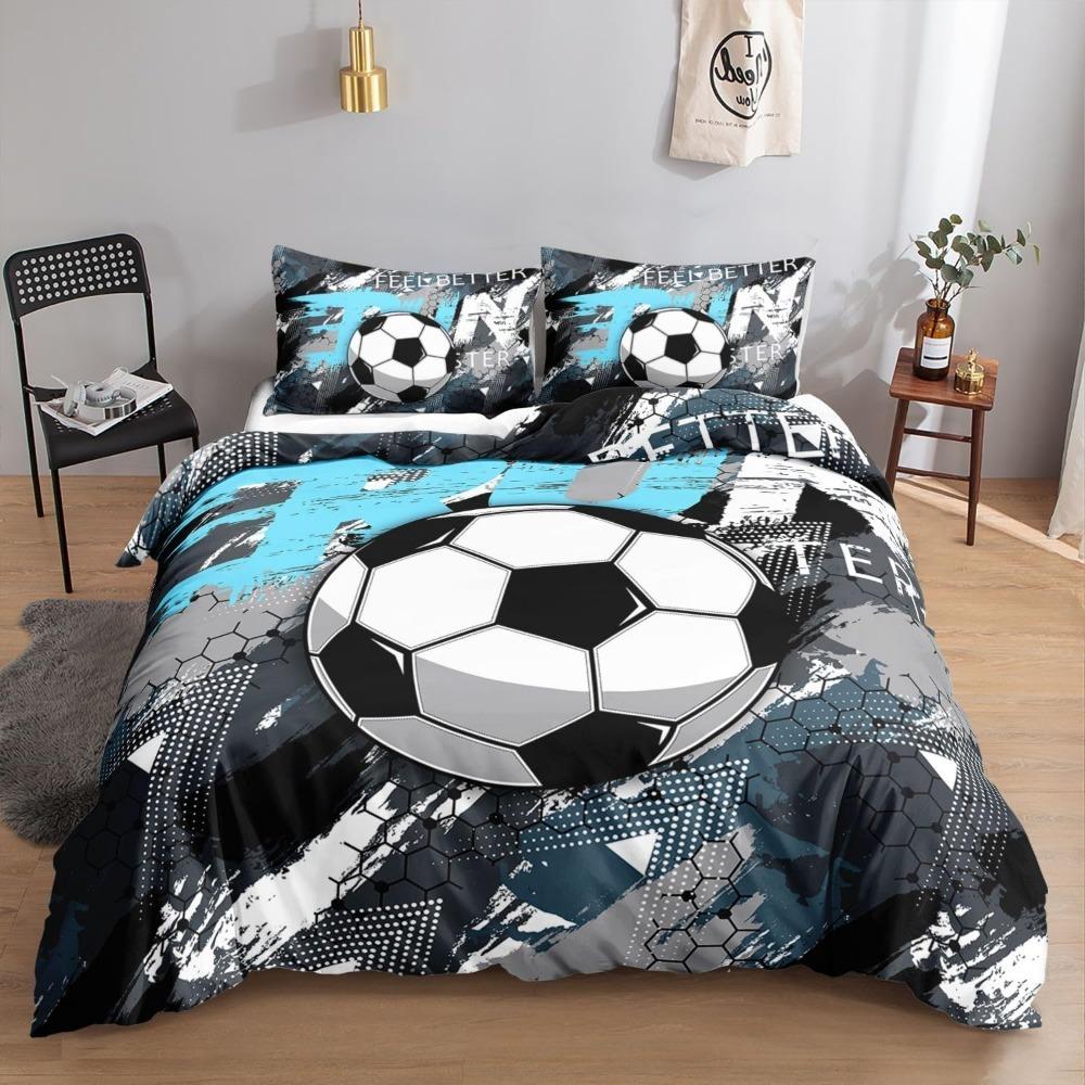 Universe Planet Rocket 3DCartoon   Microfibre Bedding Sets Children's Bed Linen with Zip Room Decor  Duvet Cover  Adult Duvet