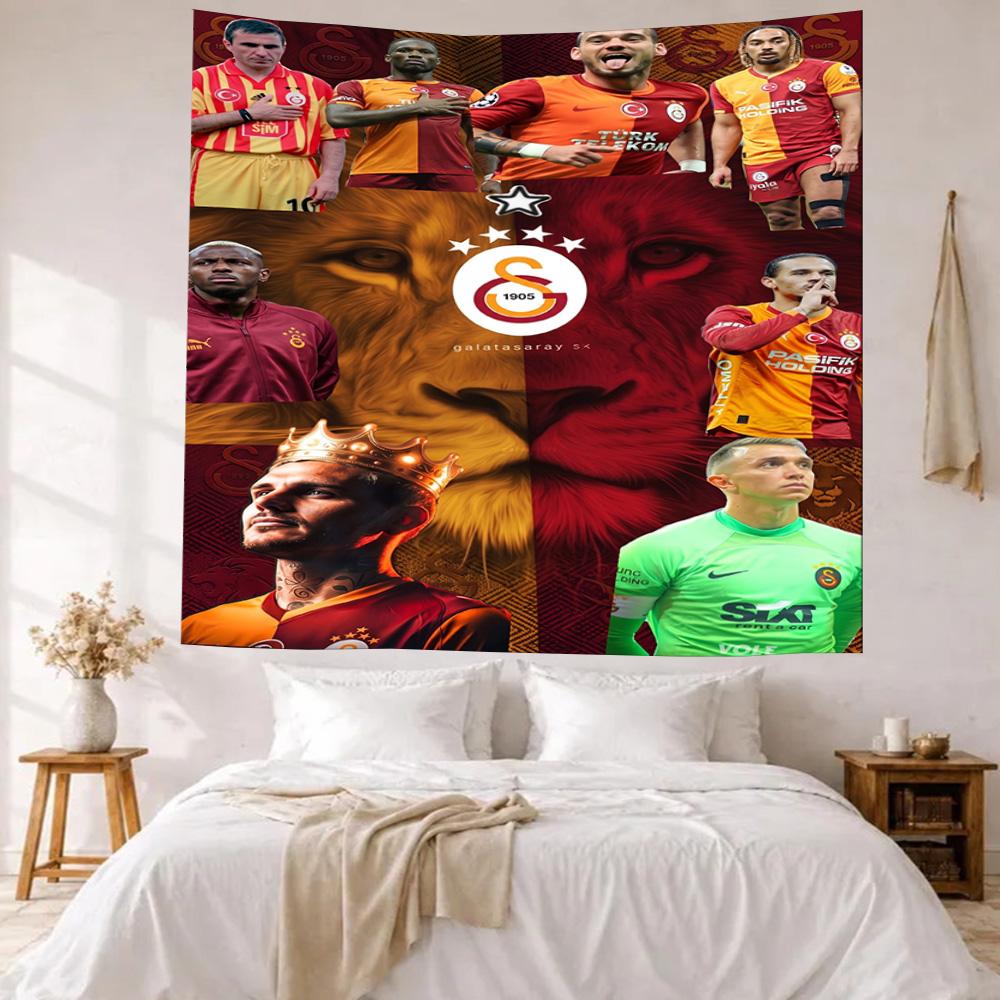 Galatasaray Wall Decor Tapestry Art For Pet Memorial Birthdaywedding Party Backdrop Family Gift