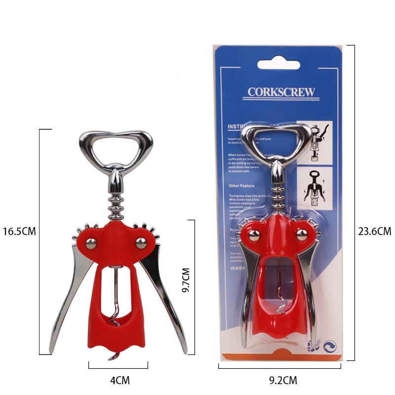 Vinöppnare Ölöppnare Skruvmejsel Multifunktionellt Vinöppningsverktyg för Hemmabruk