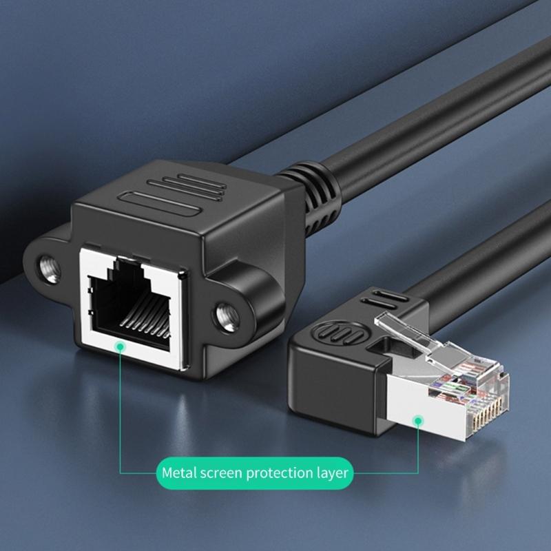 Cat5 Male Female Cable Extension Cord Support Cat5 Standard RJ45 Cord Male to Female Connection