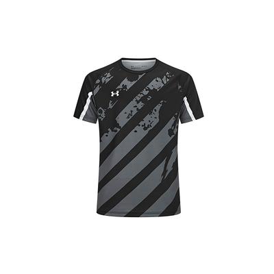 Simple Logo Print Daily Running Fitness Cycling Sports Training Breathable Knitted Crew Neck Short Sleeve T-Shirt 24500504-001
