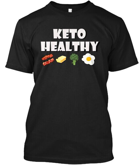 Keto Healthy Bacon Butter Broccoli Egg T-shirt