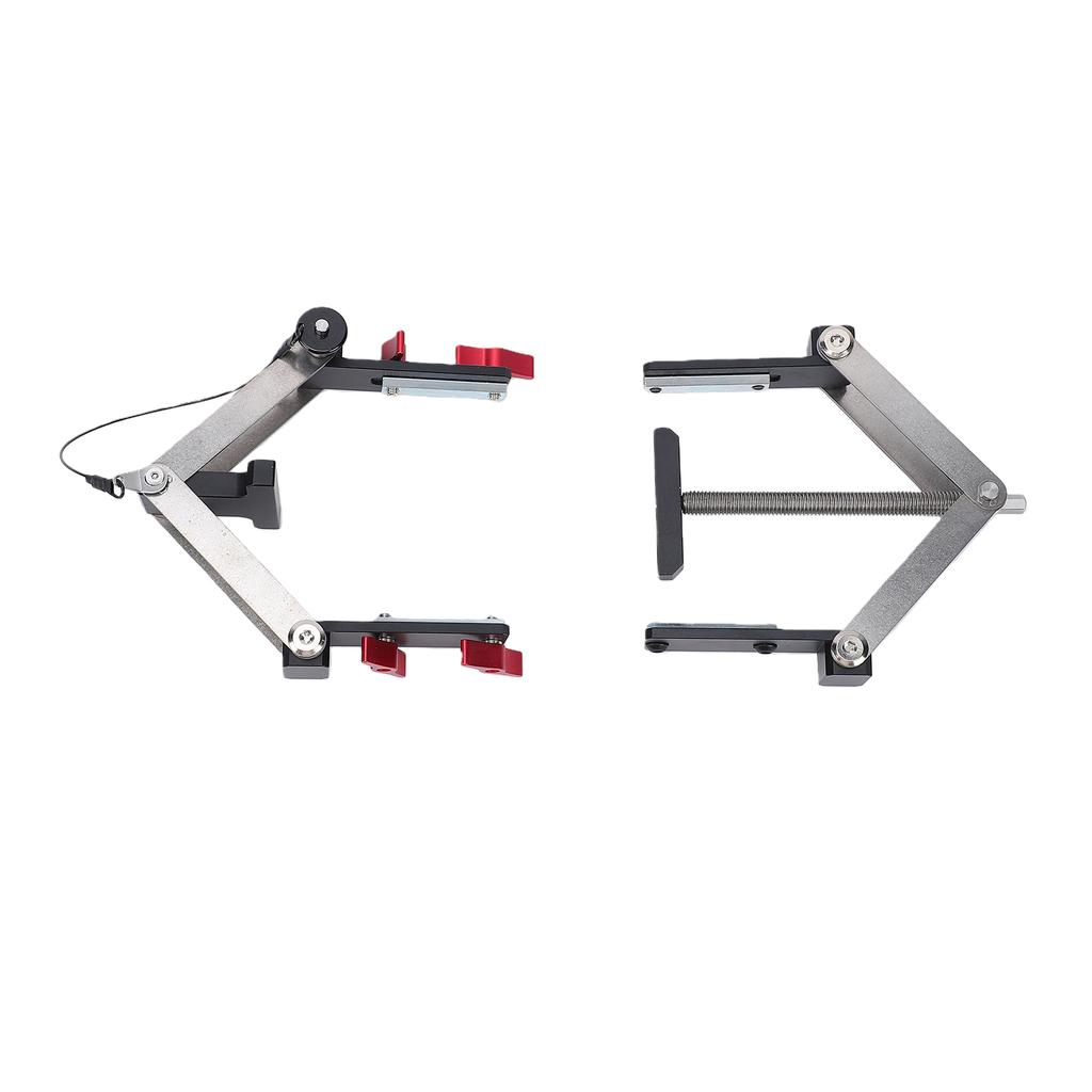Woodworking Panel Clamp 4 Way Pressure Clamp Bonding Fixing Tool for 3030 Aluminum Profile Cabinet Furniture Making
