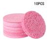 5/10/20/50/100PCS Reusable Compressed Makeup Puff Round Facial Sponges Pad Set - Natural Exfoliating Cleansing Pads for Face