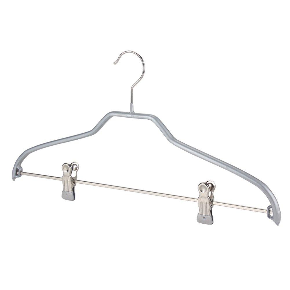 Mawa Silhouette Set of 45 X Mawa Bulk Prevents Items from Slipping Functional 332015000 Silver Silhouette [Mawa] Hangers, 5, 1cm. Hangers, Purchase,