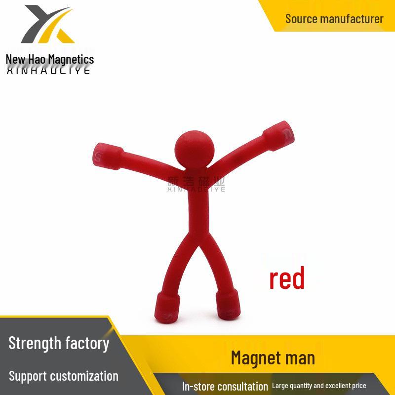 Colorful Magnetic Climbing Man Toy for Refrigerator and Wall