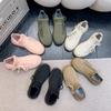 Of 2023 New Korean Version Lovers Flying Shoes Female Ins Student Casual Shoes Female Running Sports Shoes