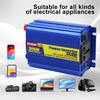 Car Power Inverter For SUV RV Truck Trailer Multifunctional Battery Converter 300W Multi-scenario Use Auto Power Supply Inverter