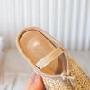 Sandali da Bambina 2024 Estivi Nuova Moda Morbidi Comodi Chic Intrecciati Antiscivolo Casual Versatili Scarpe da Spiaggia Fresche