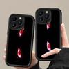 N-Naruto Cool Eyes Phone Case For iPhone 12 11 13 14 15 16 17 Max Pro Plus Air Mini Drop-Proof Flexible Silicone Case