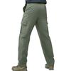 Men's Oxford Fabric Multi-pocket Color Loose Work Pants Long Pants